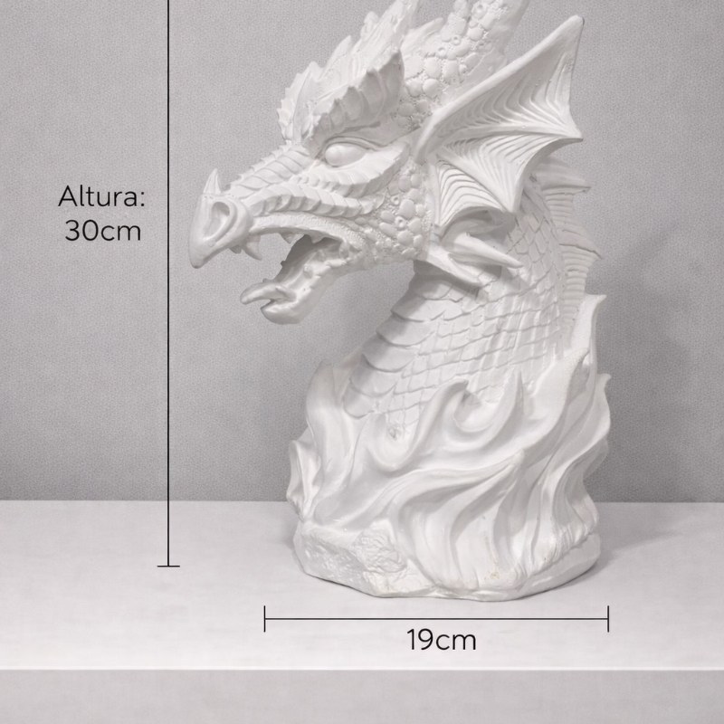 DV-08 - Dragão 35cm (Cru)