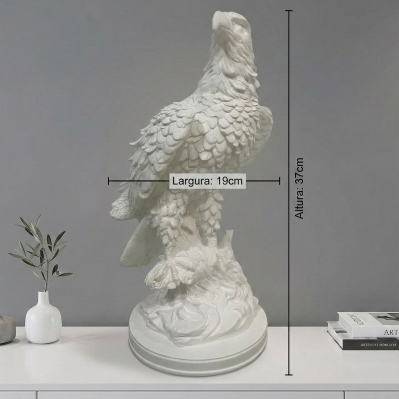 AG-02 Águia Tronco 37cm Cru